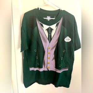 Disney Parks Haunted Mansion Ghost Host Men's Tee T-Shirt Costume: Large